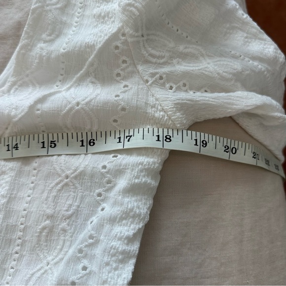 NWT Lulus Mirielle White Textured Long Sleeve Mini Dress - Picture 12 of 16